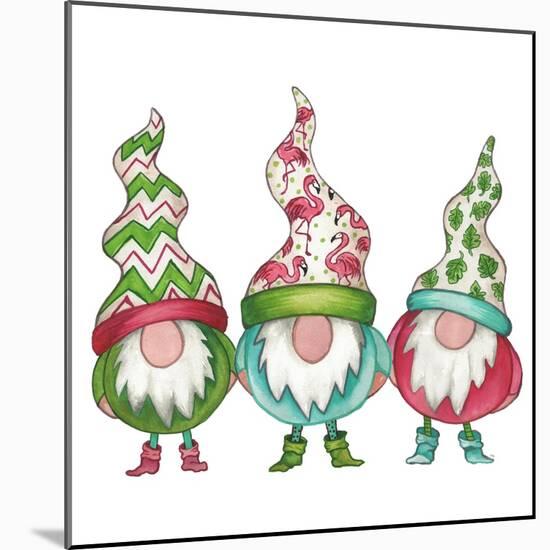 Tropical Gnomes-Elizabeth Medley-Mounted Art Print