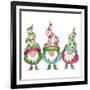 Tropical Gnomes-Elizabeth Medley-Framed Art Print