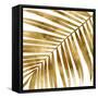 Tropical Gold Palm I-Melonie Miller-Framed Stretched Canvas