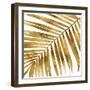 Tropical Gold Palm I-Melonie Miller-Framed Art Print