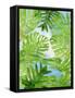 Tropical Greenery-Mary Escobedo-Framed Stretched Canvas