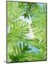 Tropical Greenery-Mary Escobedo-Mounted Art Print