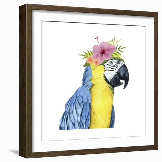 Tropical Halo II-Grace Popp-Framed Art Print