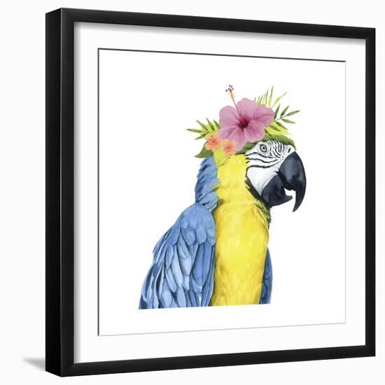 Tropical Halo II-Grace Popp-Framed Art Print