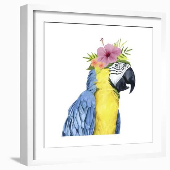 Tropical Halo II-Grace Popp-Framed Art Print