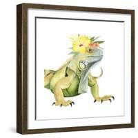 Tropical Halo IV-Grace Popp-Framed Art Print