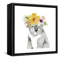 Tropical Halo VII-Grace Popp-Framed Stretched Canvas