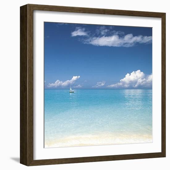 Tropical Horizons I-Adam Brock-Framed Giclee Print