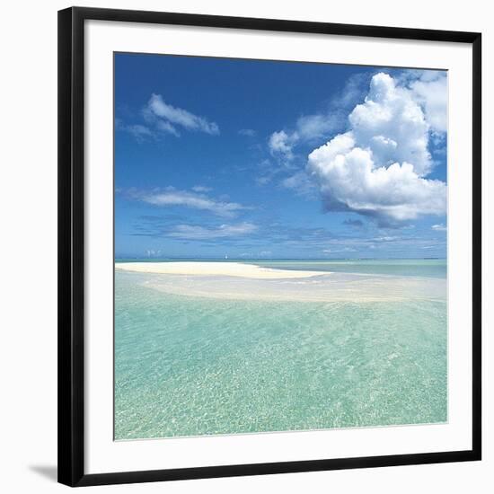 Tropical Horizons IV-Adam Brock-Framed Giclee Print