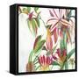 Tropical III-Asia Jensen-Framed Stretched Canvas