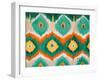 Tropical Ikat II-Patricia Pinto-Framed Art Print