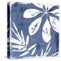 Tropical Indigo Impressions II-June Vess-Stretched Canvas