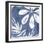 Tropical Indigo Impressions II-June Vess-Framed Art Print