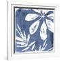 Tropical Indigo Impressions II-June Vess-Framed Art Print