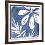 Tropical Indigo Impressions II-June Vess-Framed Art Print