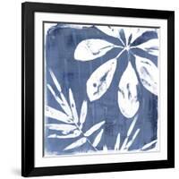 Tropical Indigo Impressions II-June Vess-Framed Art Print