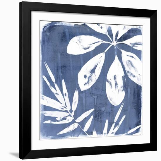 Tropical Indigo Impressions II-June Vess-Framed Art Print