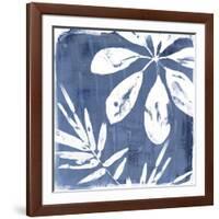 Tropical Indigo Impressions II-June Vess-Framed Art Print