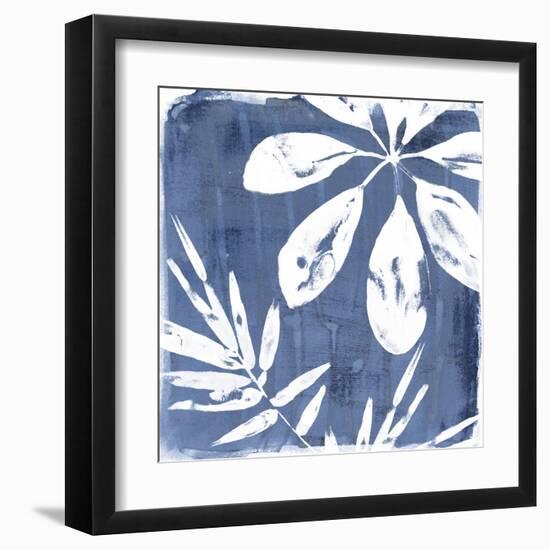 Tropical Indigo Impressions II-June Vess-Framed Art Print