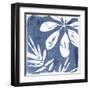 Tropical Indigo Impressions II-June Vess-Framed Art Print