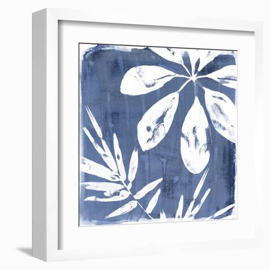 Tropical Indigo Impressions II-June Vess-Framed Art Print