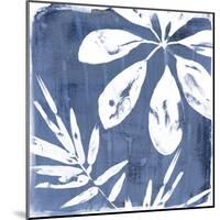 Tropical Indigo Impressions II-June Vess-Mounted Art Print