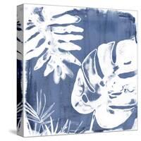 Tropical Indigo Impressions IV-June Vess-Stretched Canvas