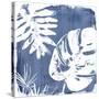 Tropical Indigo Impressions IV-June Vess-Stretched Canvas