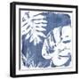 Tropical Indigo Impressions IV-June Vess-Framed Art Print