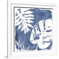 Tropical Indigo Impressions IV-June Vess-Framed Art Print