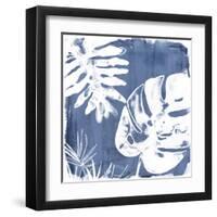 Tropical Indigo Impressions IV-June Vess-Framed Art Print