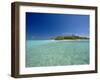 Tropical Island and Lagoon, Baa Atoll, Maldives, Indian Ocean-Sakis Papadopoulos-Framed Photographic Print