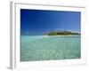 Tropical Island and Lagoon, Baa Atoll, Maldives, Indian Ocean-Sakis Papadopoulos-Framed Photographic Print