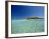 Tropical Island and Lagoon, Baa Atoll, Maldives, Indian Ocean-Sakis Papadopoulos-Framed Photographic Print