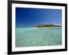 Tropical Island and Lagoon, Baa Atoll, Maldives, Indian Ocean-Sakis Papadopoulos-Framed Photographic Print