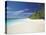 Tropical Island and Lagoon, Maldives, Indian Ocean, Asia-Sakis Papadopoulos-Stretched Canvas