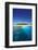 Tropical Island and Lagoon, Maldives, Indian Ocean, Asia-Sakis Papadopoulos-Framed Photographic Print