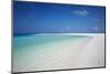 Tropical Island and Lagoon, Maldives, Indian Ocean, Asia-Sakis Papadopoulos-Mounted Photographic Print