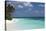 Tropical Island and Lagoon, Maldives, Indian Ocean, Asia-Sakis Papadopoulos-Stretched Canvas