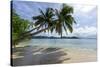 Tropical Island Beach at Matangi Island Resort, Vanua Levu, Fiji, Pacific-Louise Murray-Stretched Canvas