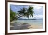 Tropical Island Beach at Matangi Island Resort, Vanua Levu, Fiji, Pacific-Louise Murray-Framed Photographic Print