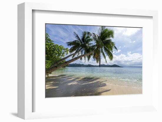 Tropical Island Beach at Matangi Island Resort, Vanua Levu, Fiji, Pacific-Louise Murray-Framed Photographic Print