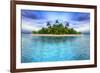 Tropical Island of Maldives-Patryk Kosmider-Framed Photographic Print