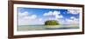 Tropical Island of Motu Taakoka Covered in Palm Trees in Muri Lagoon, Cook Islands, Pacific-Matthew Williams-Ellis-Framed Photographic Print