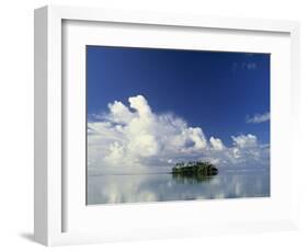 Tropical Island, Raratonga, Cook Islands-Peter Adams-Framed Photographic Print