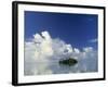 Tropical Island, Raratonga, Cook Islands-Peter Adams-Framed Photographic Print