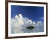 Tropical Island, Raratonga, Cook Islands-Peter Adams-Framed Photographic Print