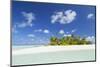 Tropical island, South Male Atoll, Kaafu Atoll, Maldives-Ian Trower-Mounted Photographic Print