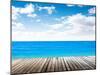 Tropical Island Summer Beach. Sky and Ocean-ixstudio-Mounted Photographic Print