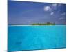 Tropical Island Surrounded by Lagoon, Maldives, Indian Ocean-Papadopoulos Sakis-Mounted Photographic Print